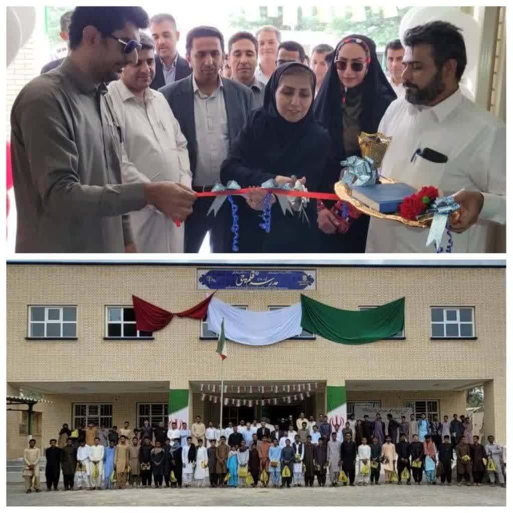 افتتاح هنرستان ۶ کلاسه مدرن در شهرستان فنوج با اعتباری بالغ بر ۹ میلیارد تومان