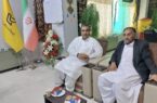 دیدار حسین اسمعیل زهی رئیس شورای اسلامی استان سیستان و بلوچستان با هدایت اله کرد مدیر کل پست استان