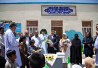 افتتاح مدرسه خیری «شهید حبیبا… مینایی» در روستای ریحانی میرجاوه