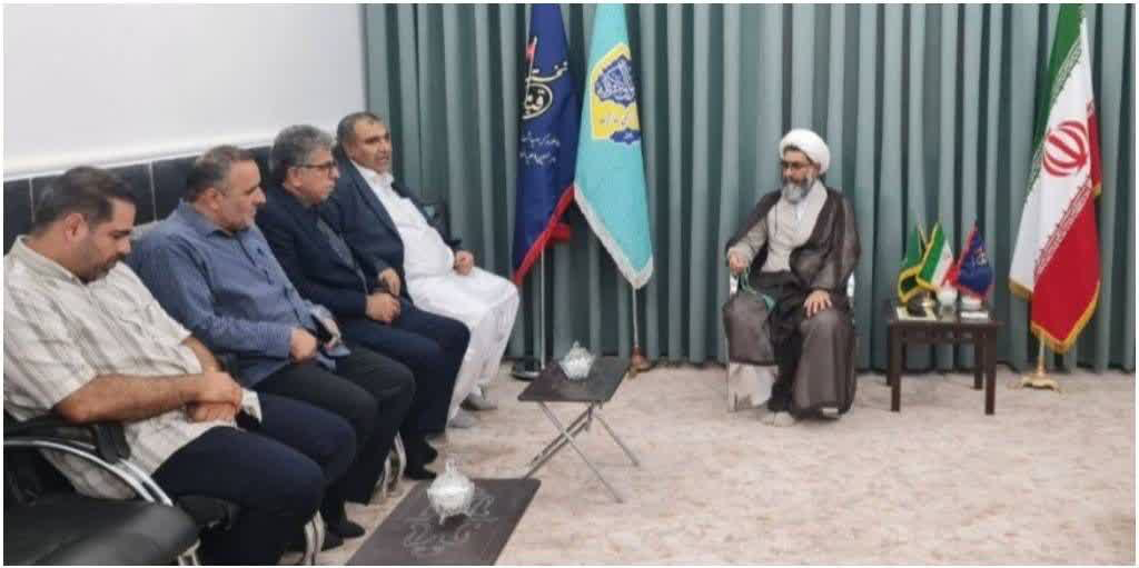 دیدار مدیر کل پست استان با امام جمعه شهرستان زابل