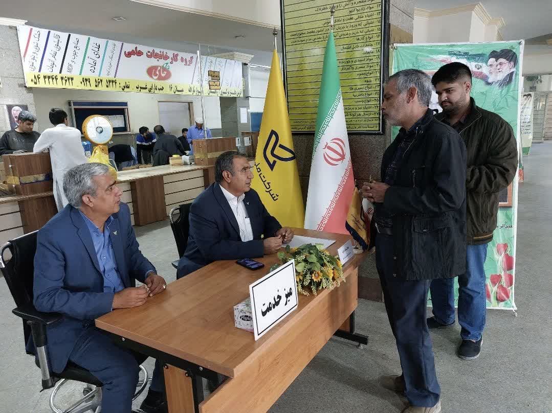 میز خدمت اداره کل پست سیستان و بلوچستان برگزار شد