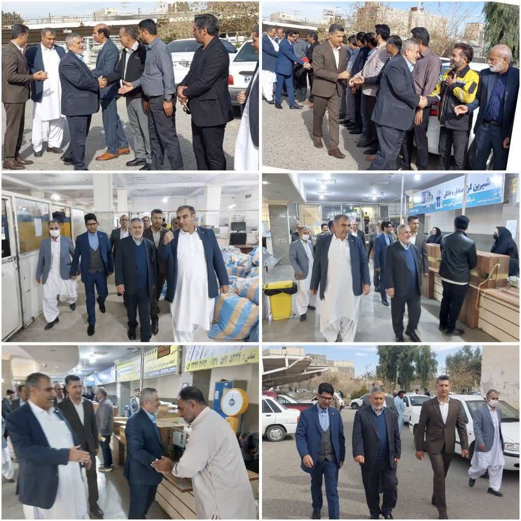 بازدید عضو هیأت مدیره شرکت ملی پست از اداره کل پست سیستان و بلوچستان