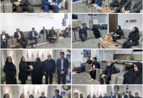 دیدار سرپرست پست استان سیستان و بلوچستان با خانواده شهید «حاج پوریا شیخ»