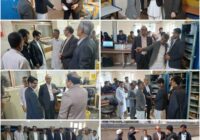 بازدید و بررسی میدانی سرپرست اداره کل پست استان از نحوه توزیع و ارائه خدمات پستی در شهرستان ایرانشهر