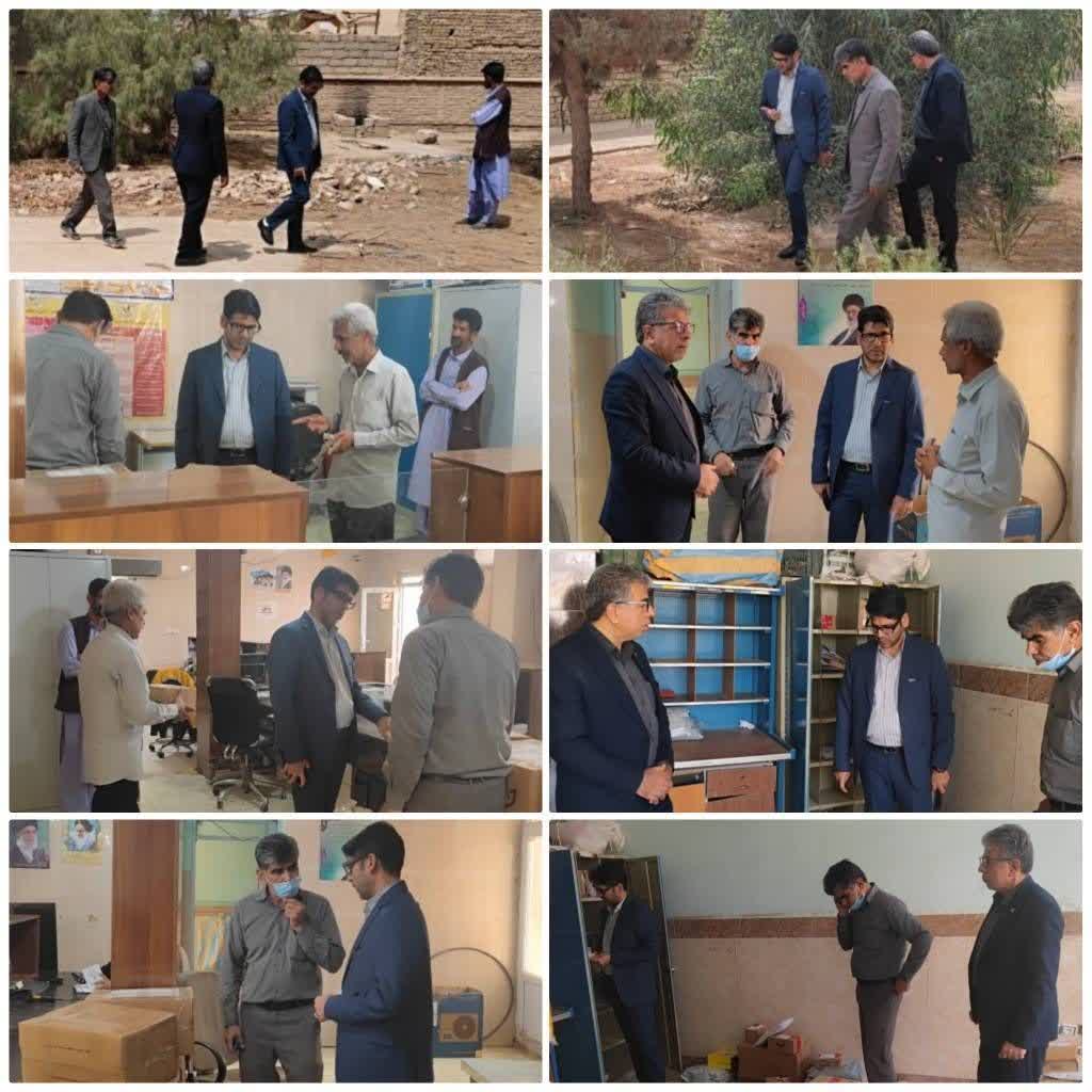 بازدیدمدیر کل پست استان از اداره پست شهرستان زهک